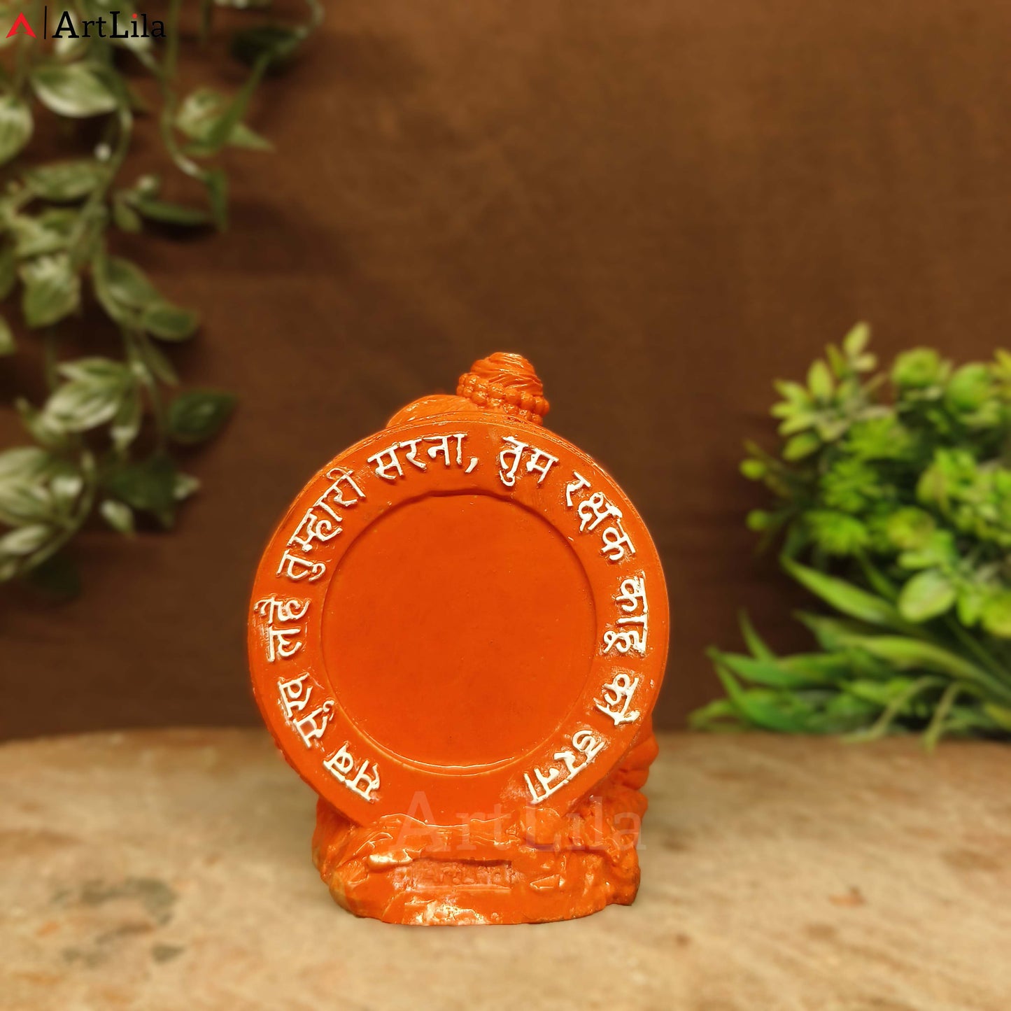 bal-hanuman-idol-meditating-gada-orange-artlila-2
