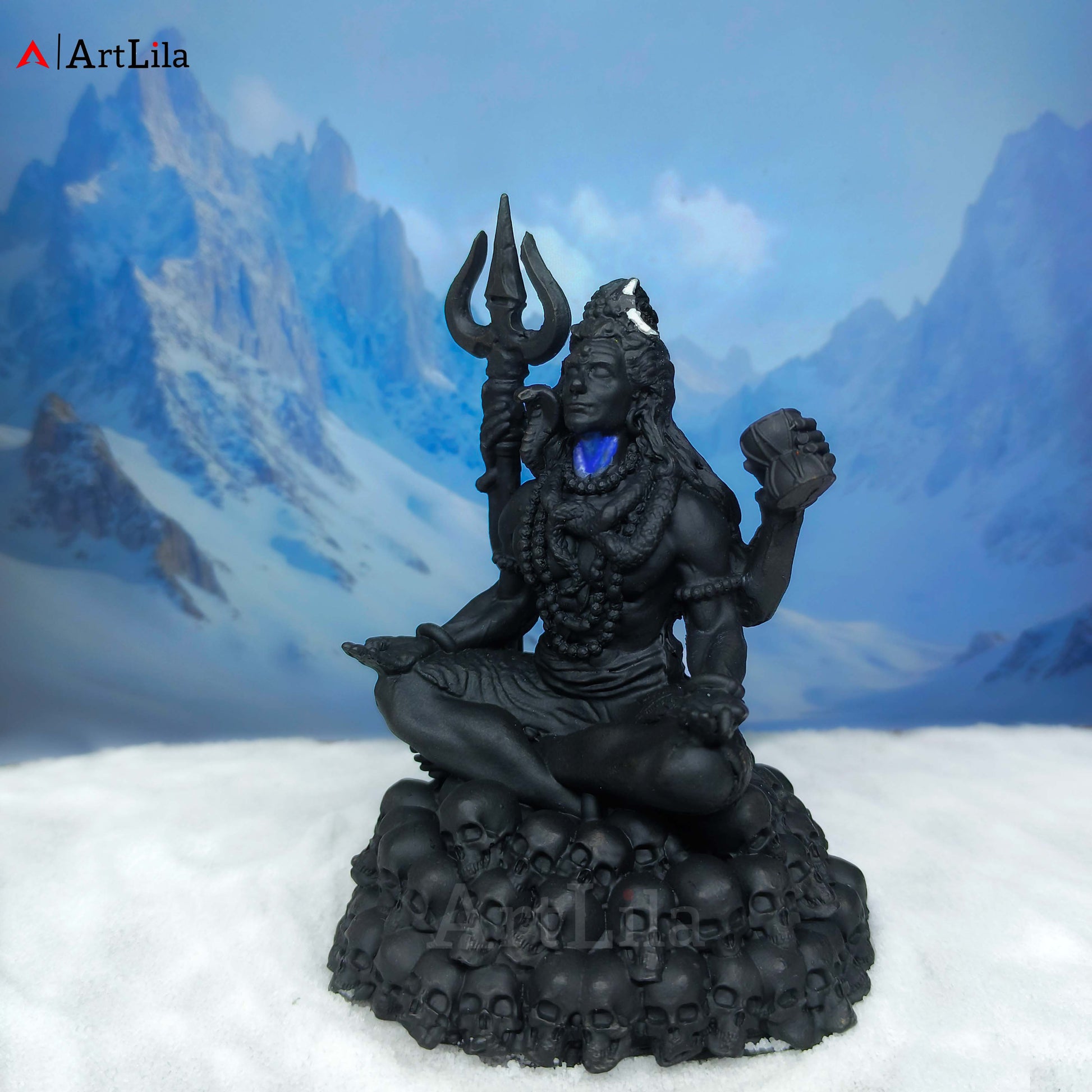 mahakal-shiva-idol-damru-trishul-black-neelkanth-artlila